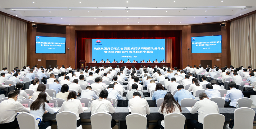 陜煤集團黨委召開落實省委巡視反饋問題整改督導(dǎo)會暨法律糾紛案件防范化解專題會